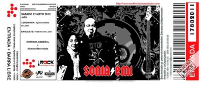 Invitaciones Hardrock